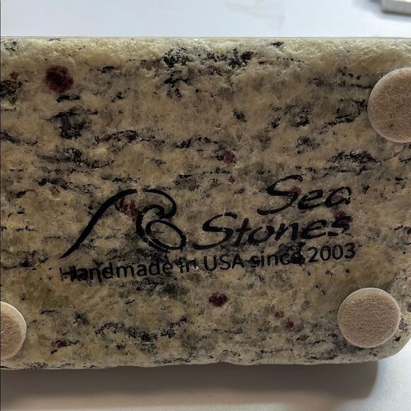 2003 Sea Stone Phone Holder handmade USA - Picture 4 of 9